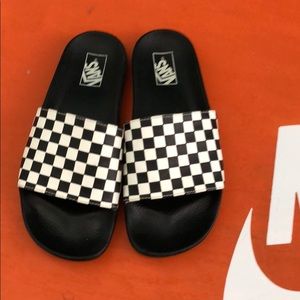 Vans slides size 11 like new